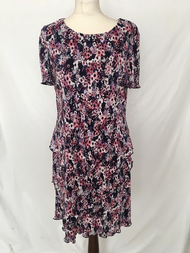 Connected apparel tiered dress - connected,