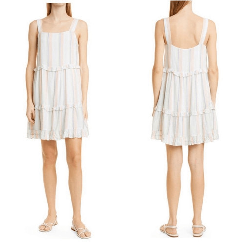 Rails sandy linen blend shift - rails,