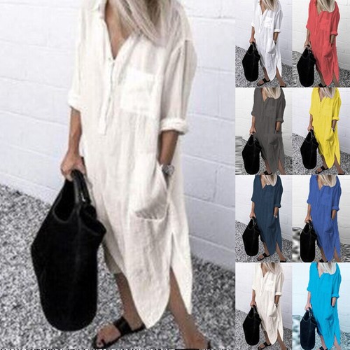 Womens cotton linen - womens, shirt