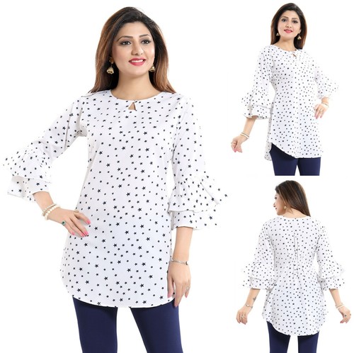 Women ethnic printed - women, 3/4