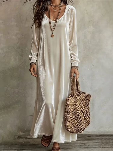 Plus size winter white velvet - plus,