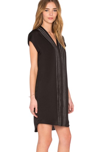 Vince black shift dress - size, 4