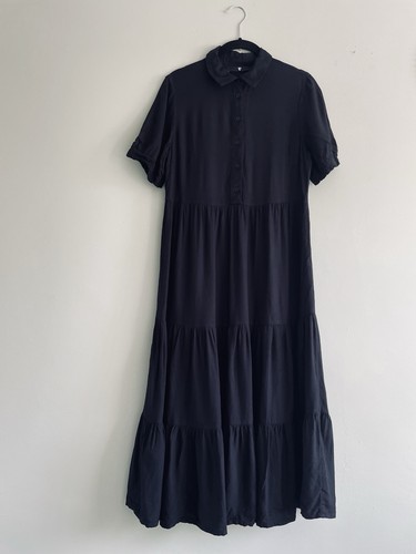 Very clothing black - , collared