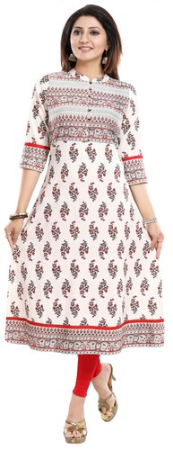 Viscose blend kurtis - viscose,