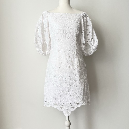 Trina turk white embroidered - turk,