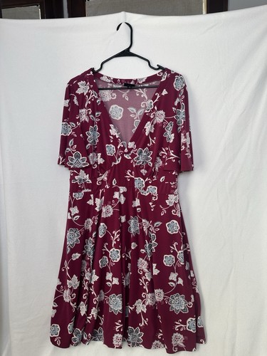 Torrid floral midi - midi, dress