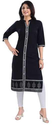 Ladies black cotton - ladies,
