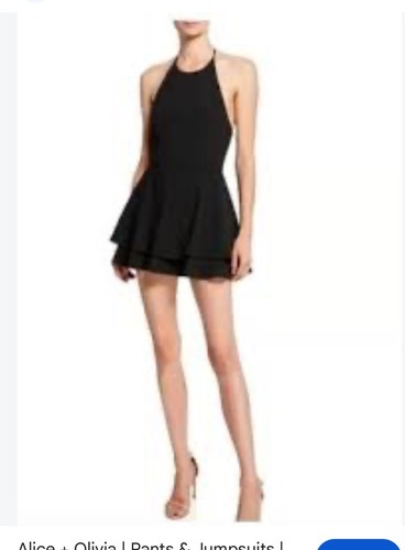 Alice olivia black halter - alice,